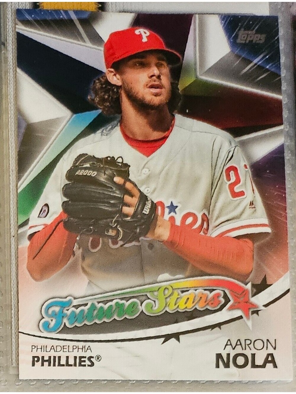 2018 Topps Future Stars Aaron Nola Philadelphia Phillies #FS-38